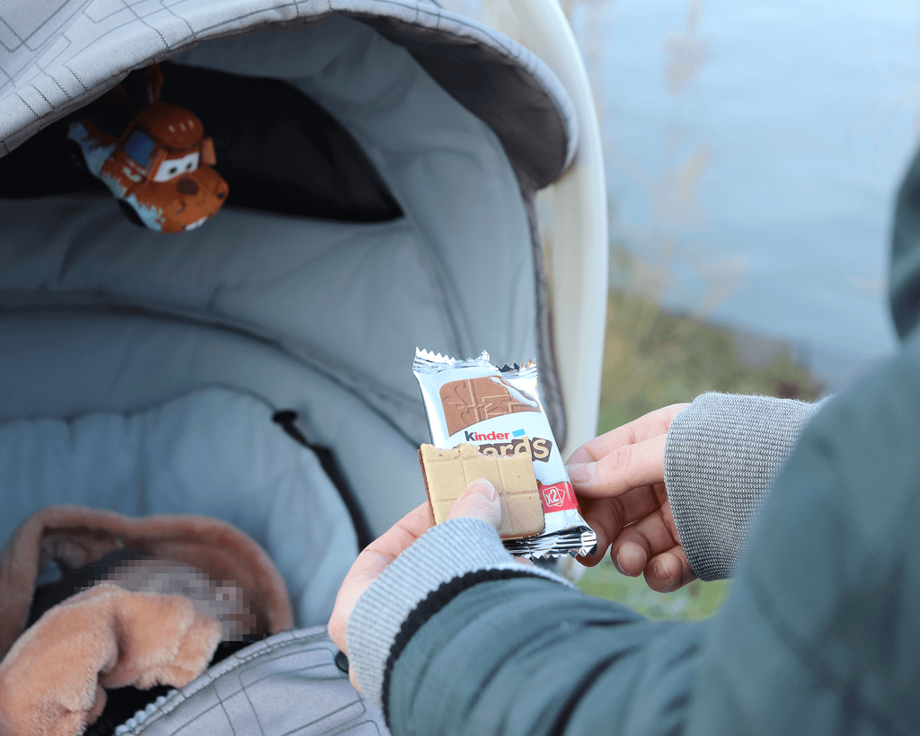 kinder Cards - Leckere Snacks für lange Spaziergänge