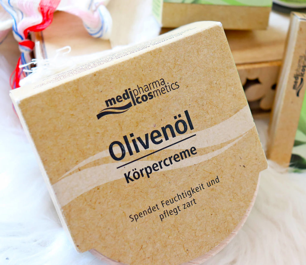 Nachhaltige Olivenöl-Pflegeserie von medipharma cosmetics