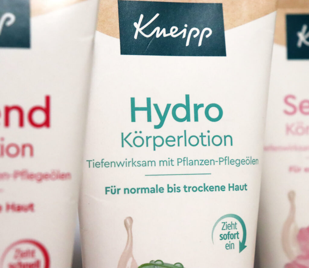 Körperlotion von Kneipp mit Bio-Inhaltsstoffen