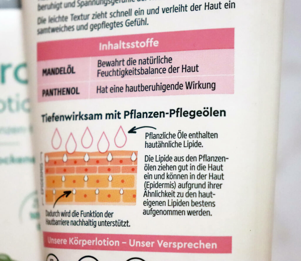 Körperlotion von Kneipp mit Bio-Inhaltsstoffen