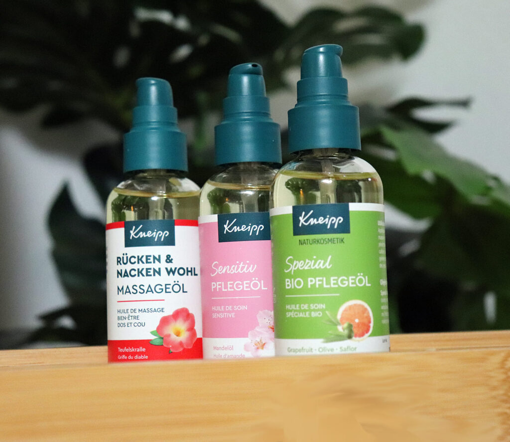 Winterneuheiten: Pflege- und Massage-Öle von Kneipp Winterneuheiten: Pflege- und Massage-Öle von Kneipp